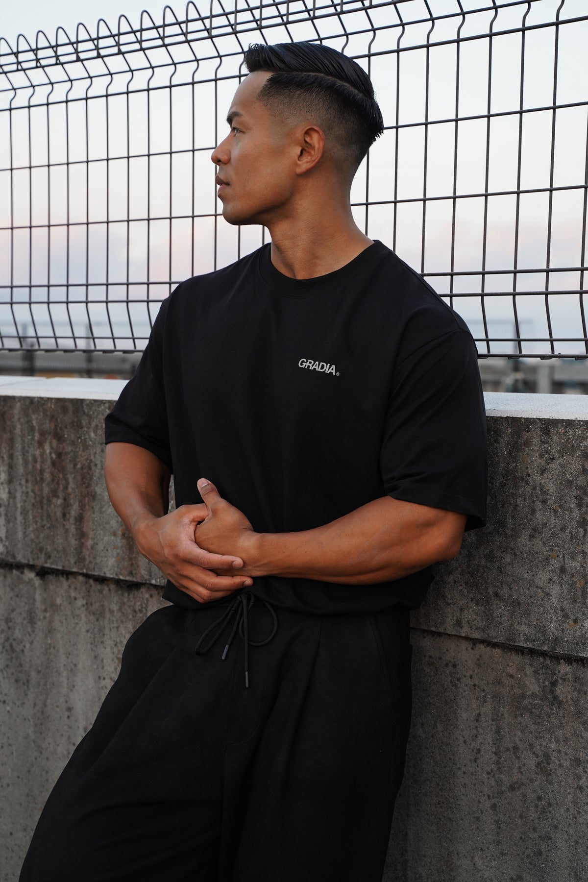 GRADIA. Logo OverSize T-Shirt