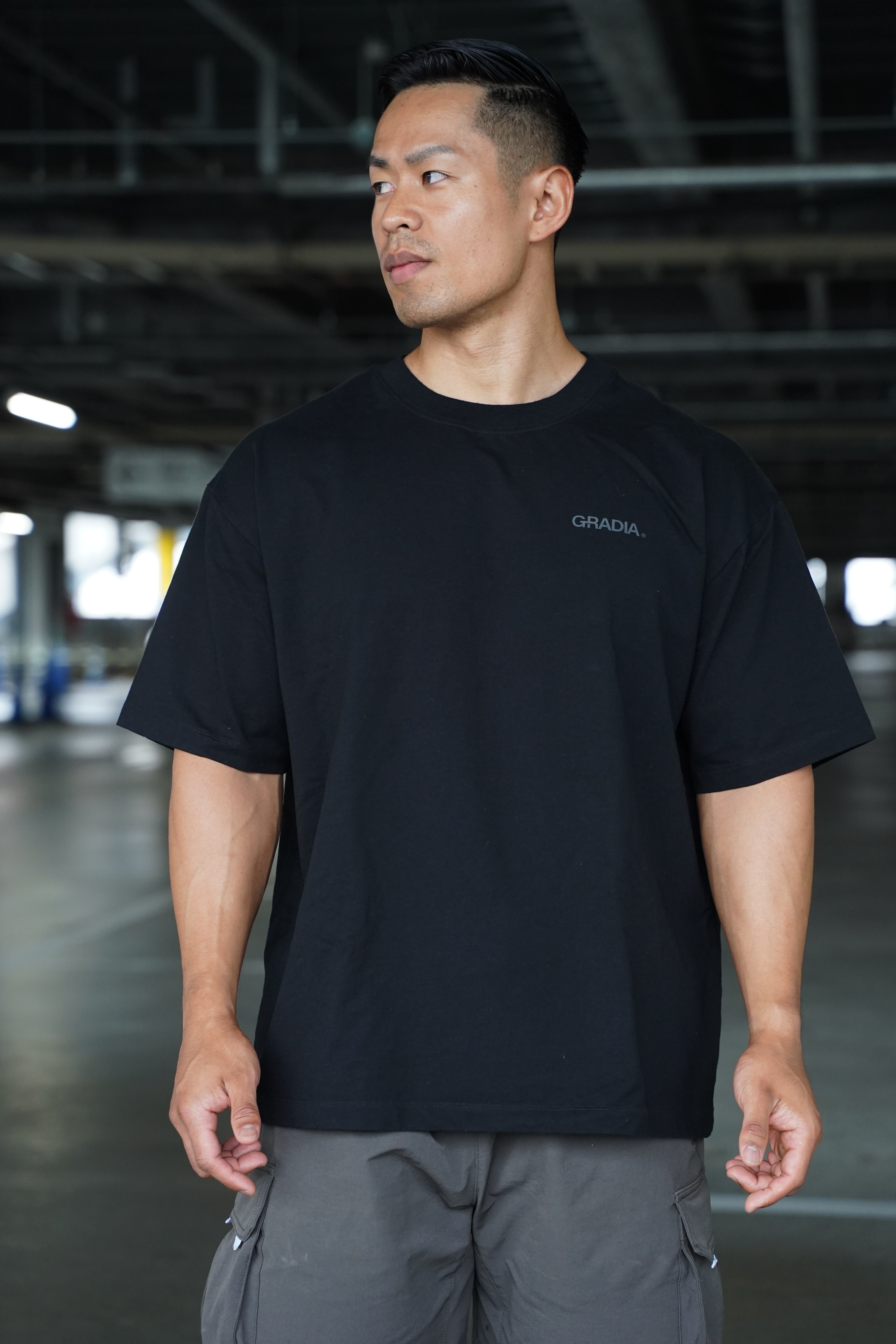 GRADIA. Logo Big T-Shirt