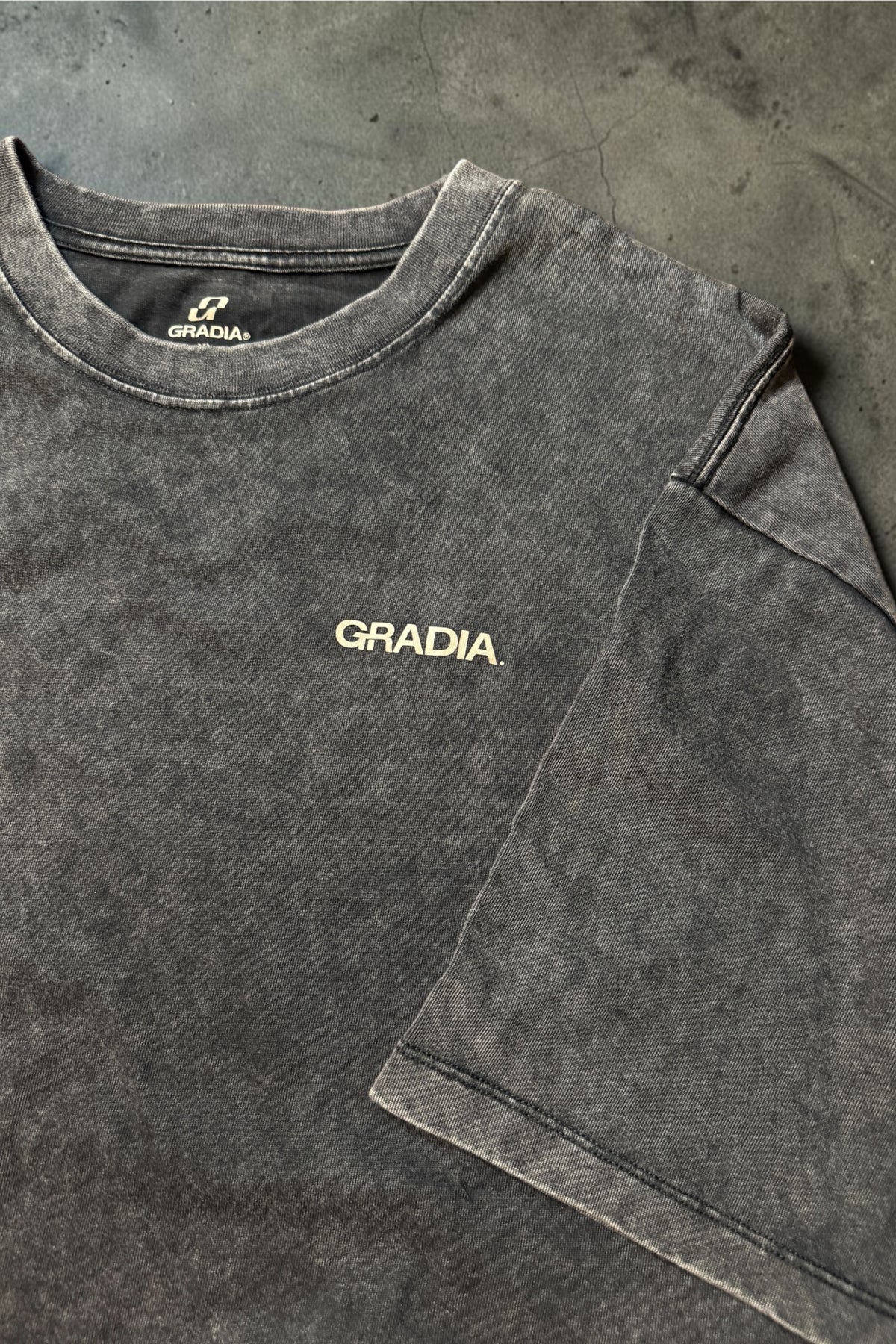 GRADIA. CHAMPIONSHIP COLLECTION 2026｜STEADY TO THE TOP WASHED OVERSIZED TEE